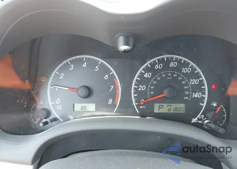 2010 Toyota Corolla Le z USA, uszkodzony, nr VIN 2T1BU4EE7AC376436